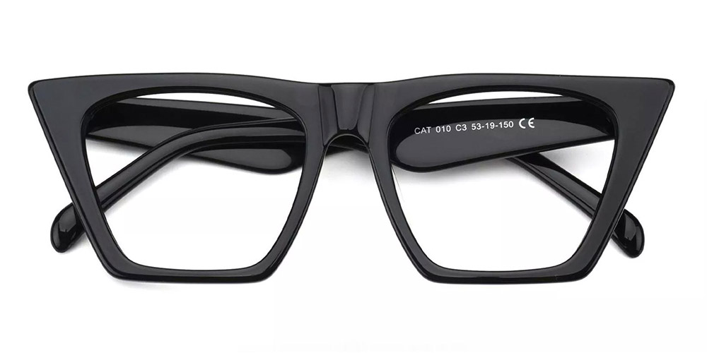 Concord Black Prescription Glasses  Concord Black Prescription Glasses