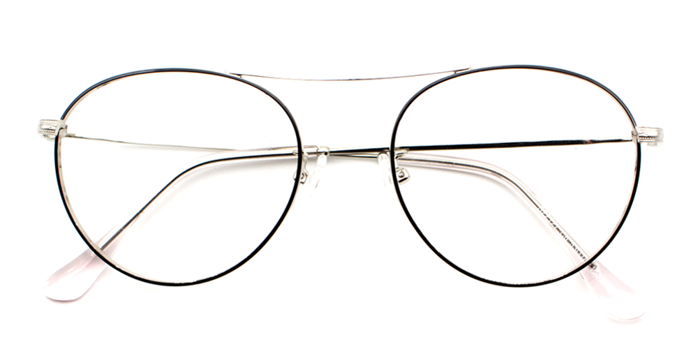 Alizee Silver Prescription Glasses
